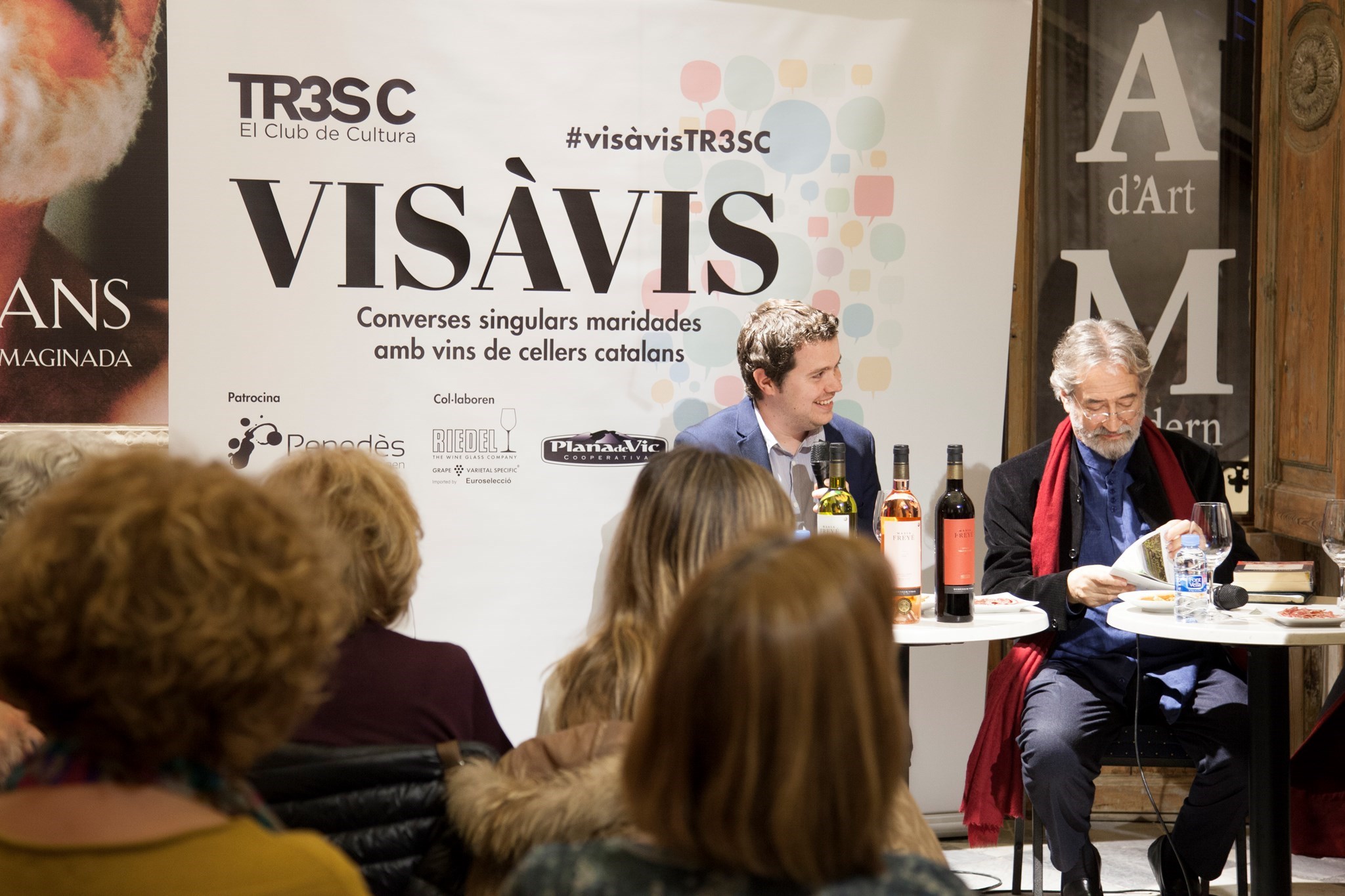 #VisàVis amb Jordi Savall i el celler Domènech.Vidal #VisàVis amb Jordi Savall i el celler Domènech.Vidal
