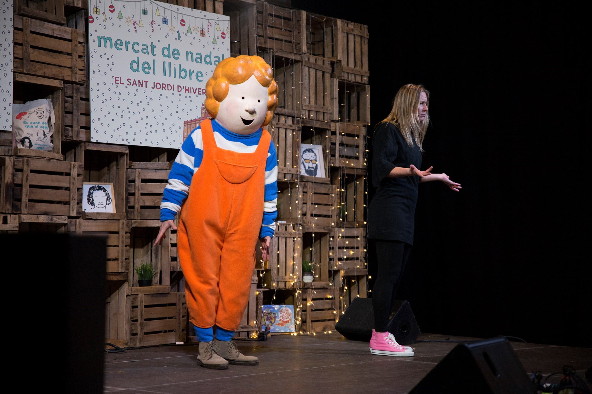 En Teo a l'escenari! En Teo a l'escenari!