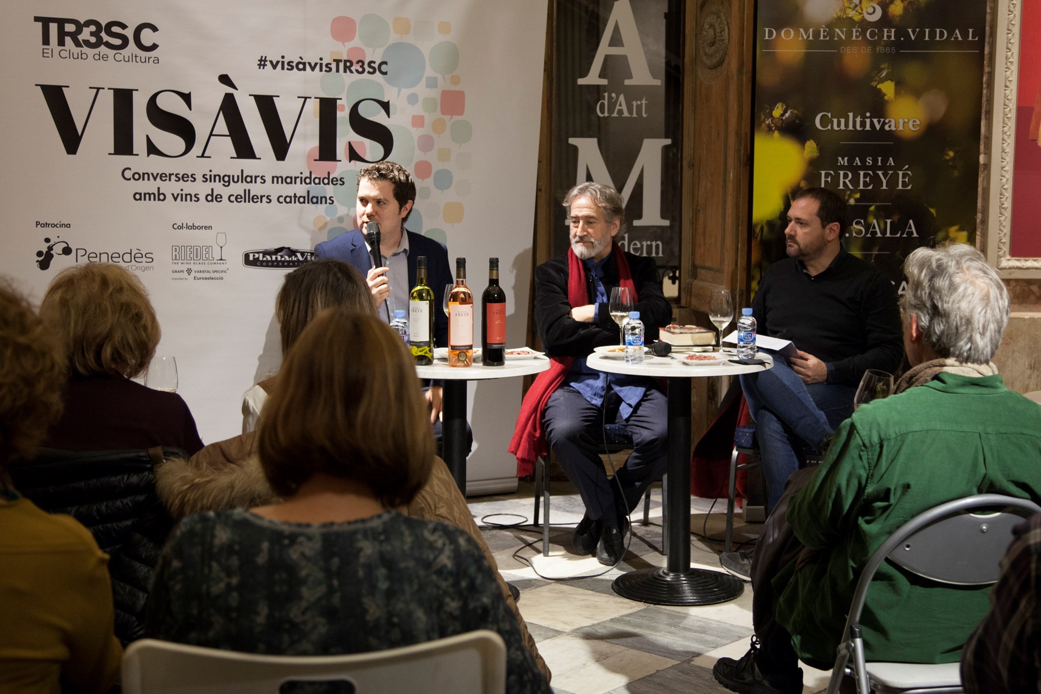 #VisàVis amb Jordi Savall i el celler Domènech Vidal #VisàVis amb Jordi Savall i el celler Domènech Vidal