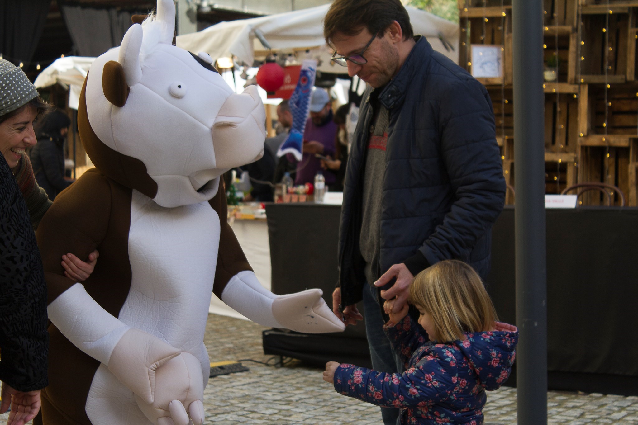 La Vaca Florentina saludant als mes petits La Vaca Florentina saludant als mes petits