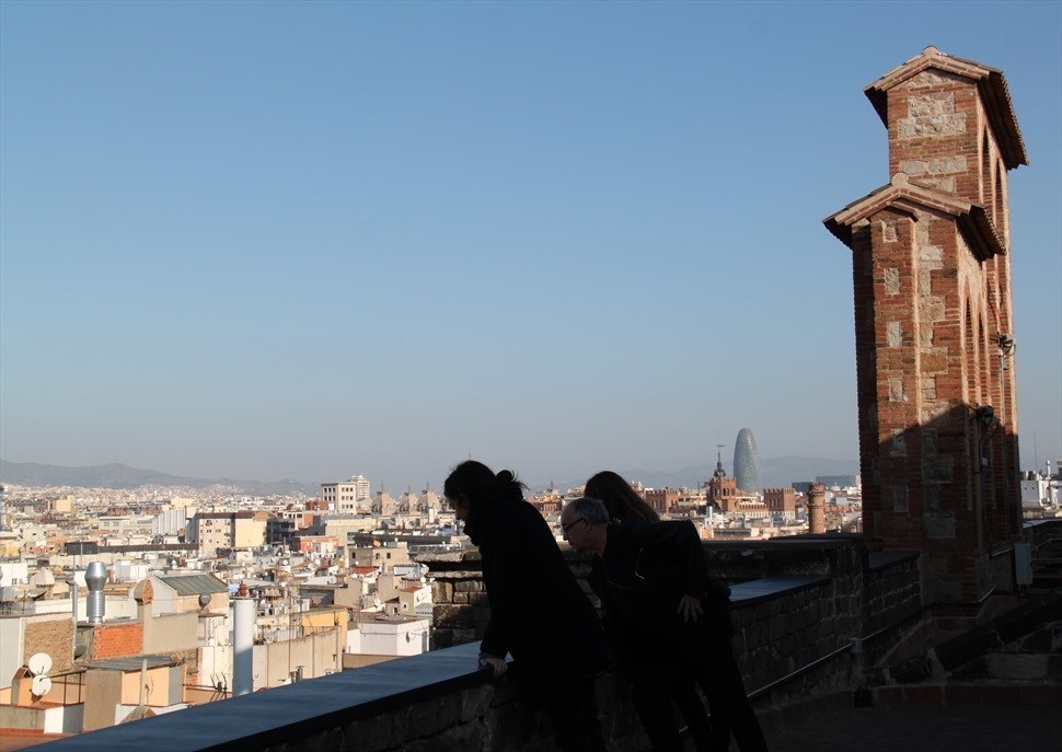 Visita als terrats de Santa Maria del Mar