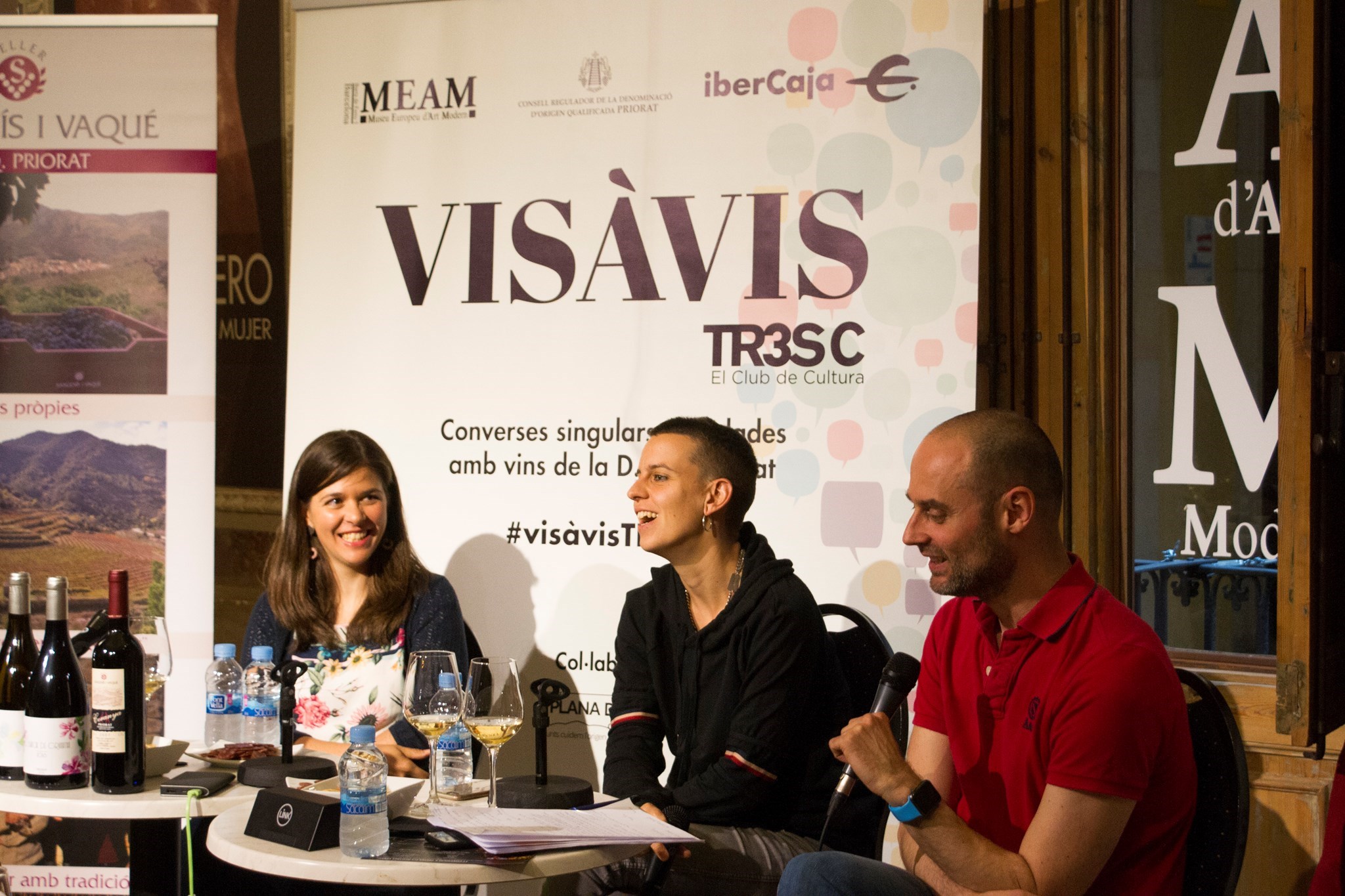 Clara Peya al Vis à vis TR3SC Clara Peya al Vis à vis TR3SC