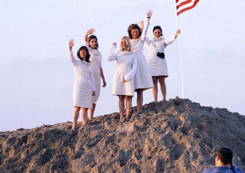 First Woman on the Moon · Aleksandra Mir