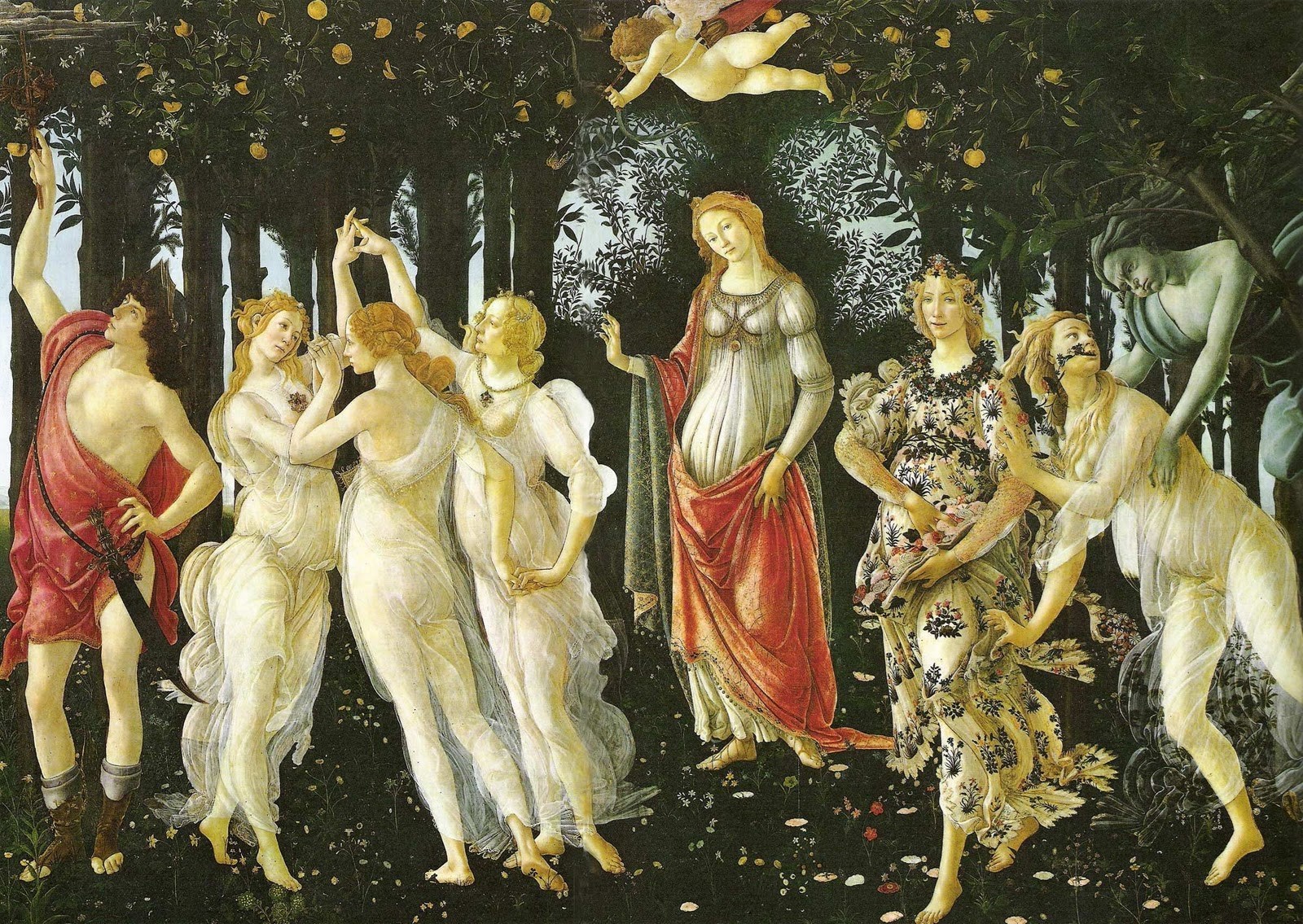 La primavera, de Sandro Botticelli