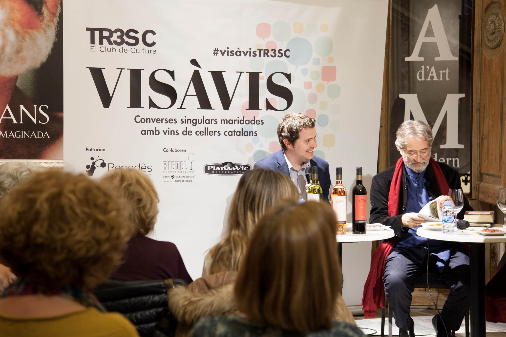   #VisàVis amb Jordi Savall i el celler Domènech.Vidal 