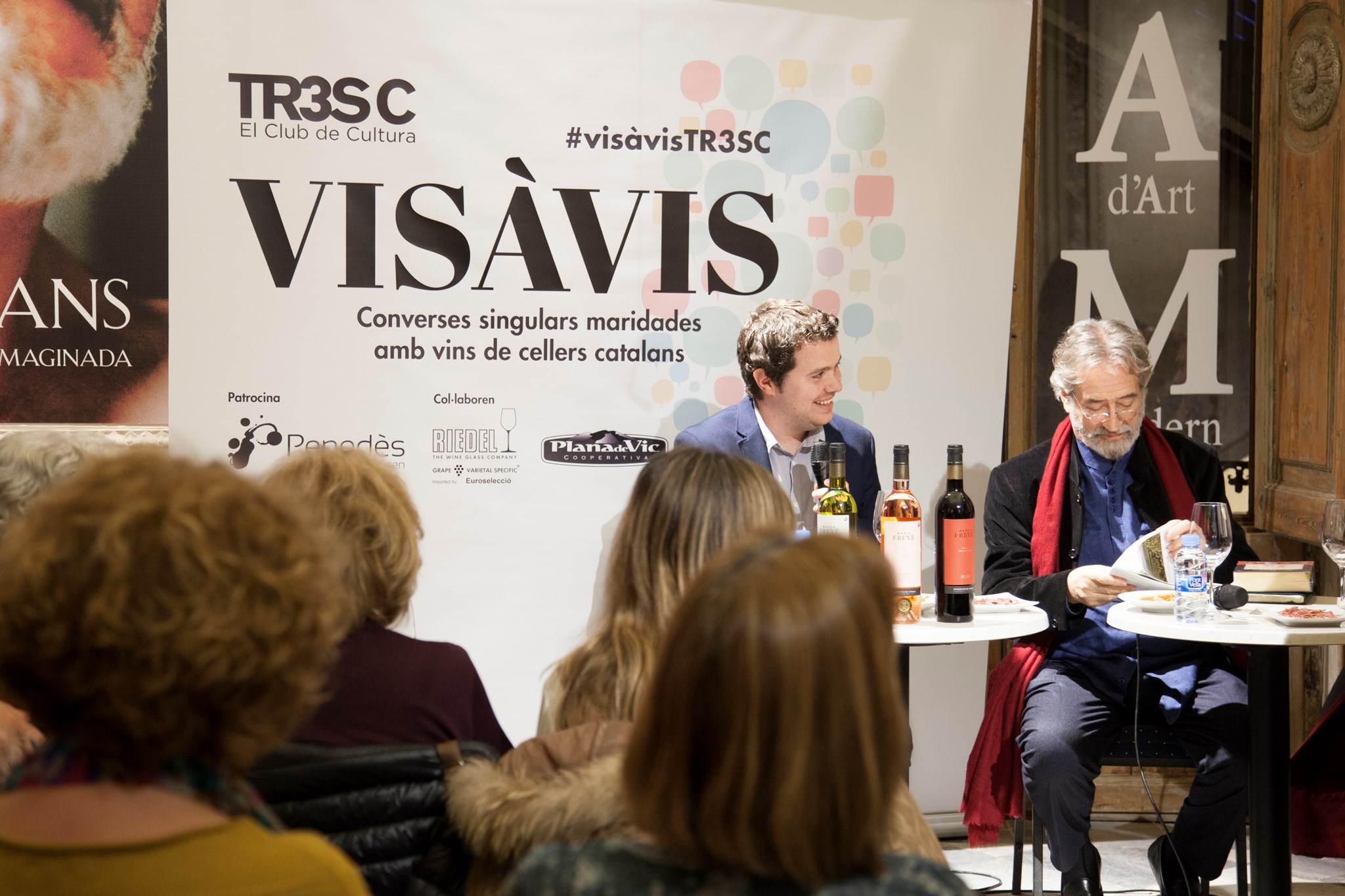 #VisàVis amb Jordi Savall i el celler Domènech.Vidal #VisàVis amb Jordi Savall i el celler Domènech.Vidal