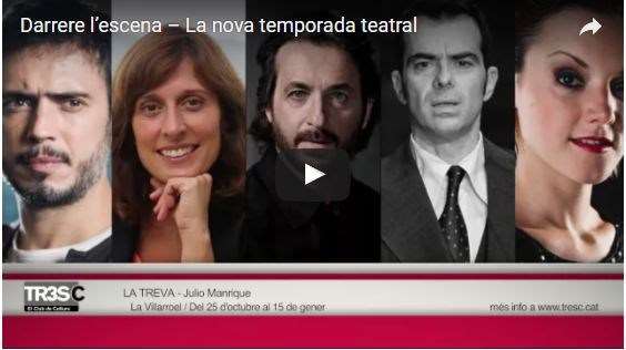 Darrere l’escena – La nova temporada teatral