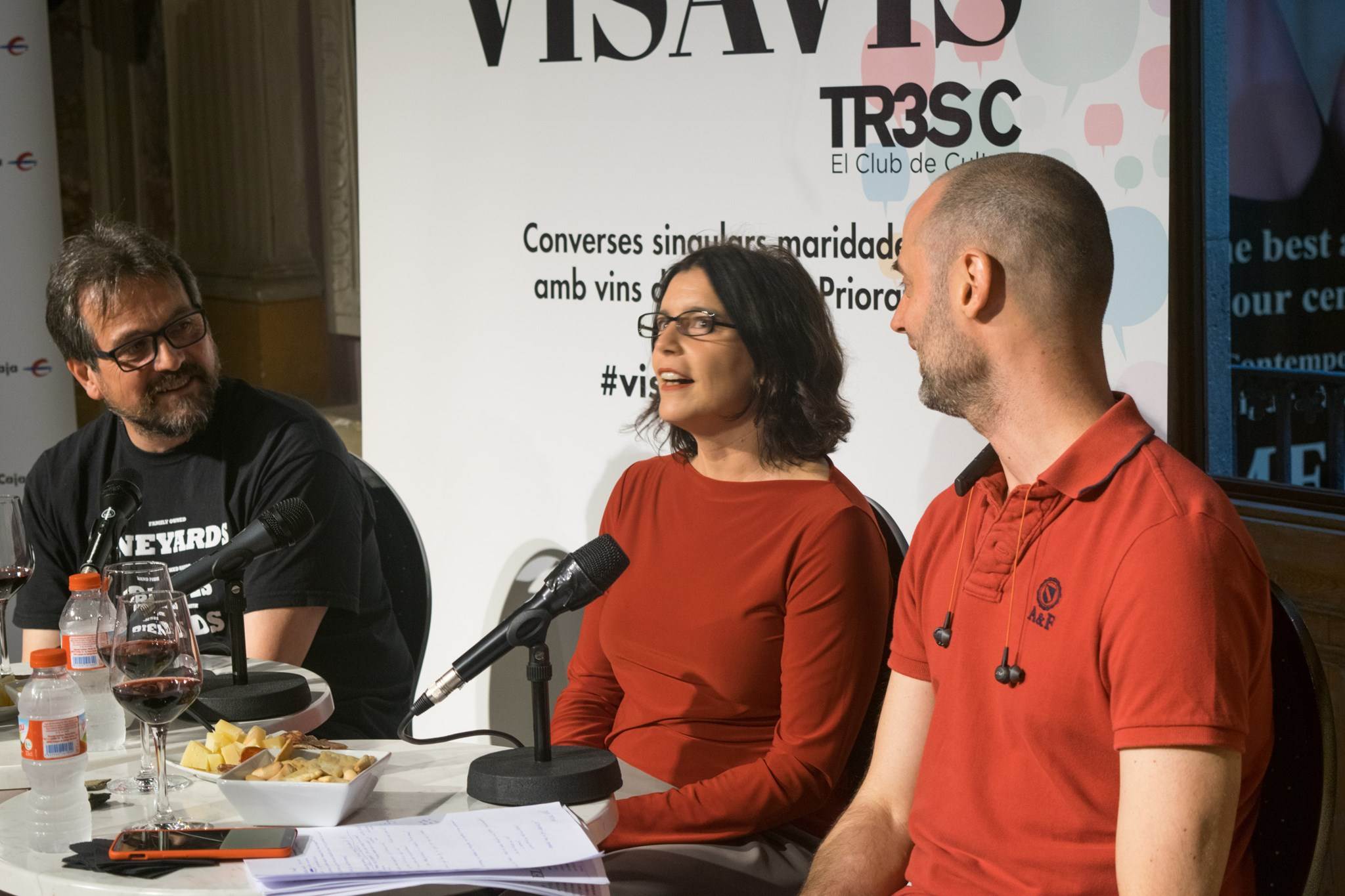 #VisàVisTR3SC amb Laia Marull i Celler Balaguer i Cabré #VisàVisTR3SC amb Laia Marull i Celler Balaguer i Cabré