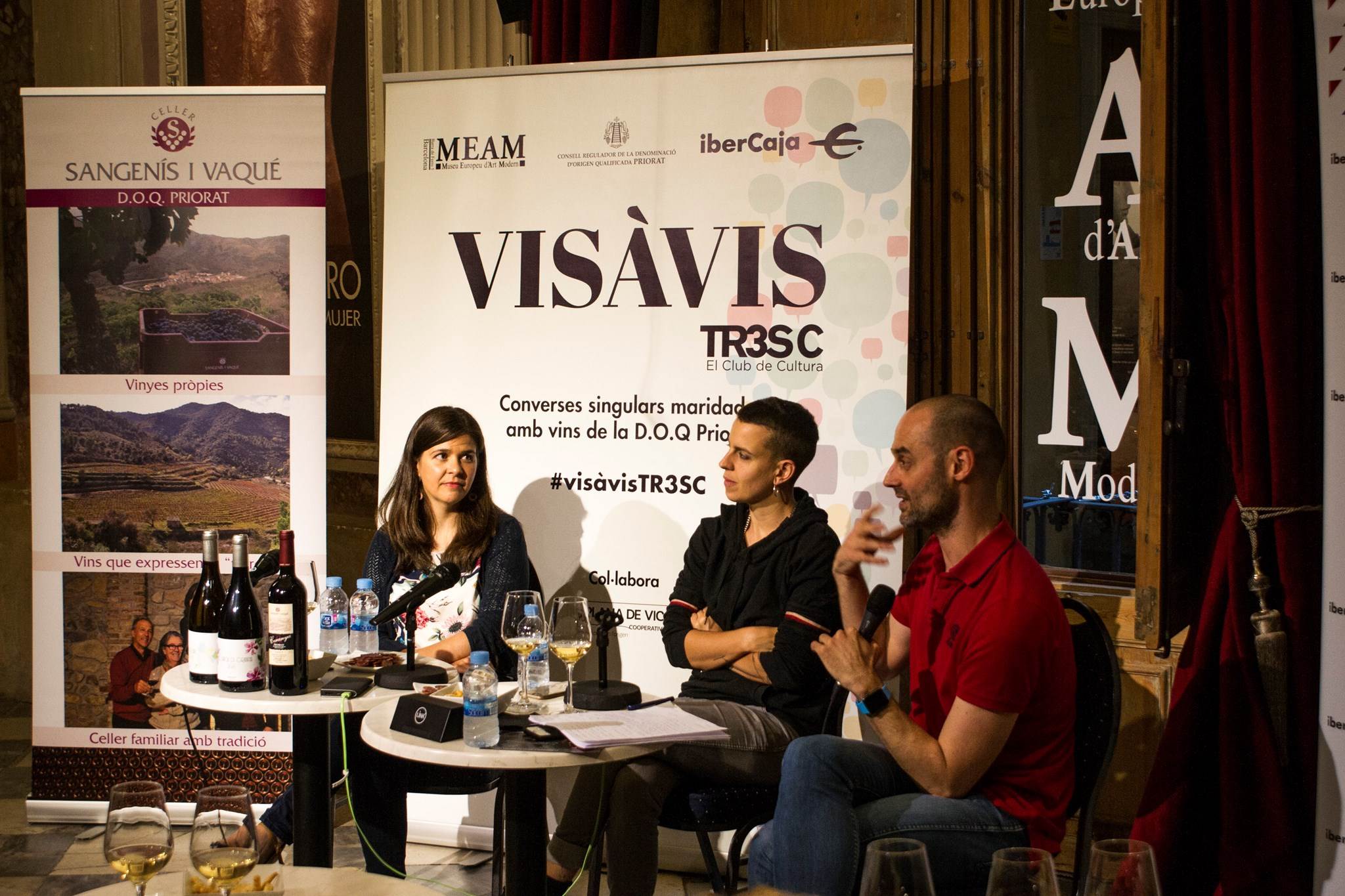 Clara Peya al Vis à vis TR3SC Clara Peya al Vis à vis TR3SC