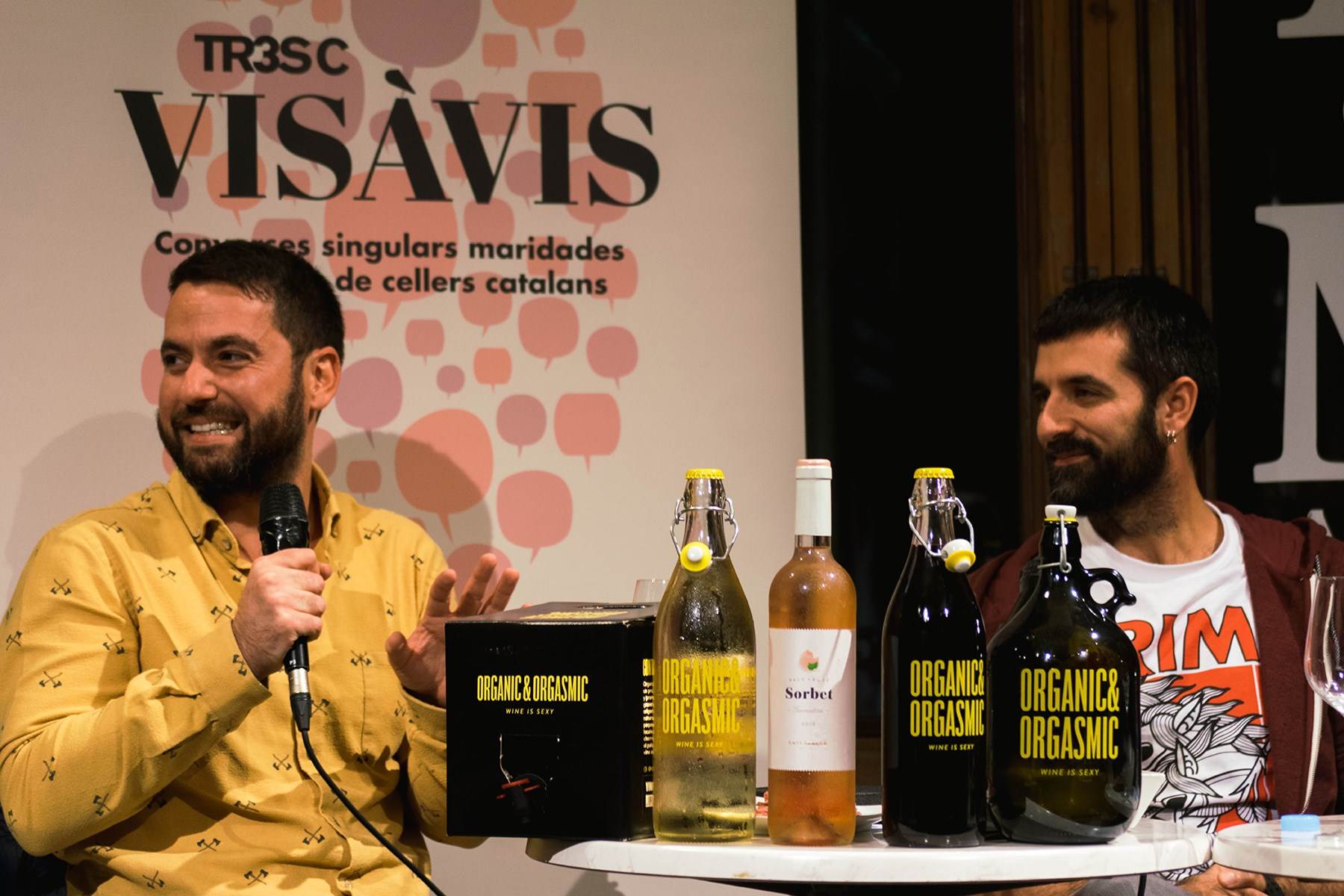  #VisàVisTR3SC amb Jordi Borràs, el celler Talcomraja i embotits de la Cooperativa Plana de Vic