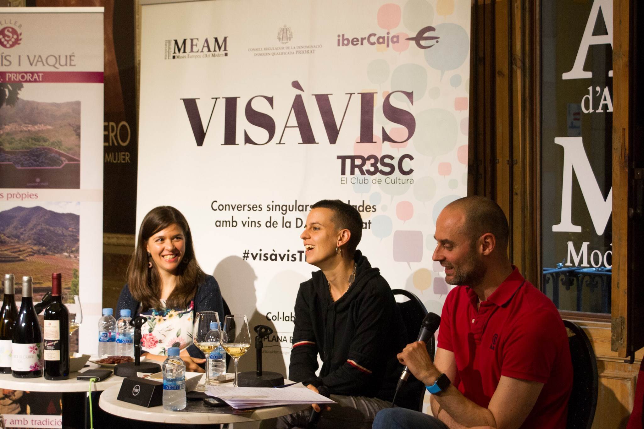 Clara Peya al Vis à vis TR3SC Clara Peya al Vis à vis TR3SC