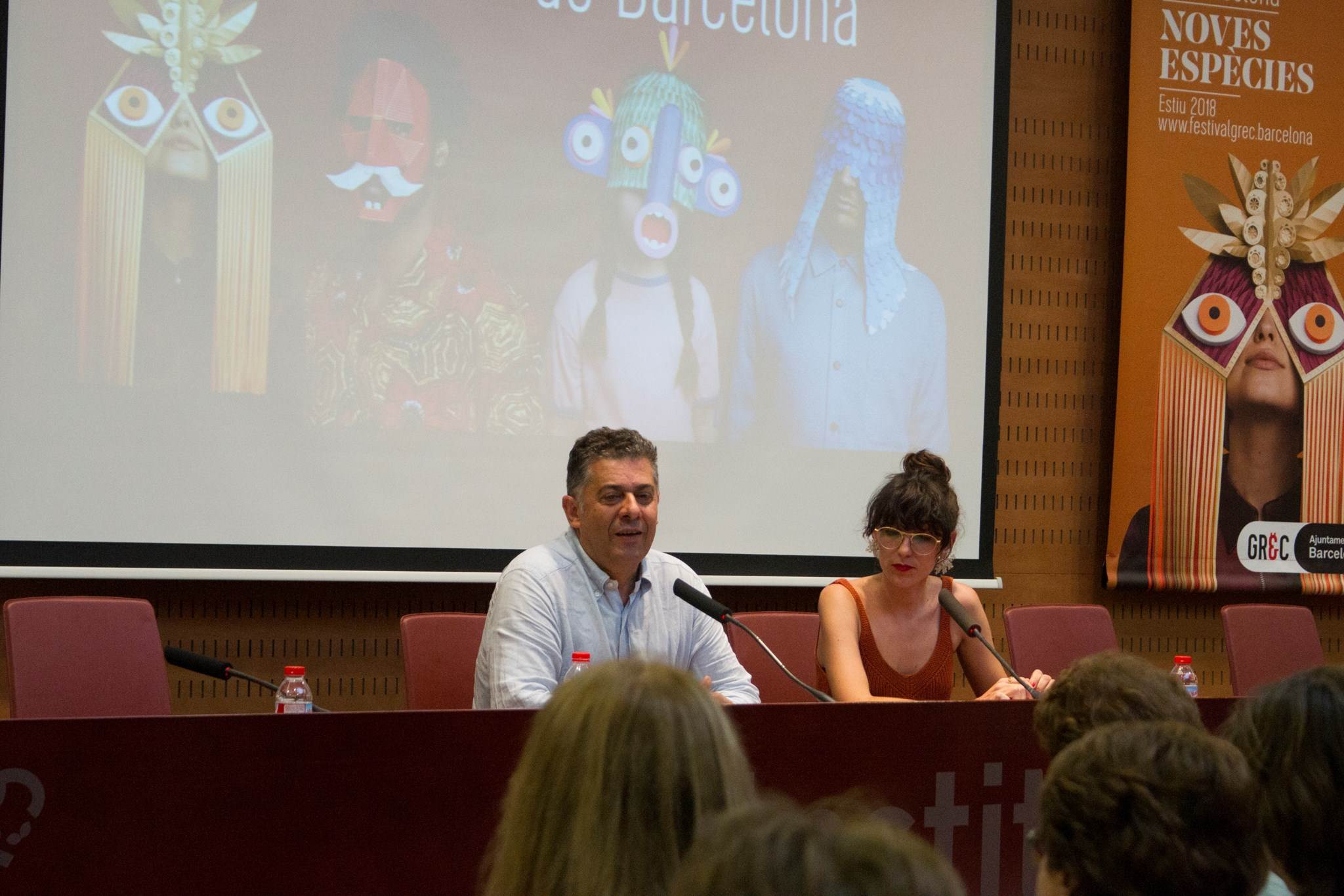 Trobada amb el director del festival Grec, Francesc Casadesús Trobada amb el director del festival Grec, Francesc Casadesús