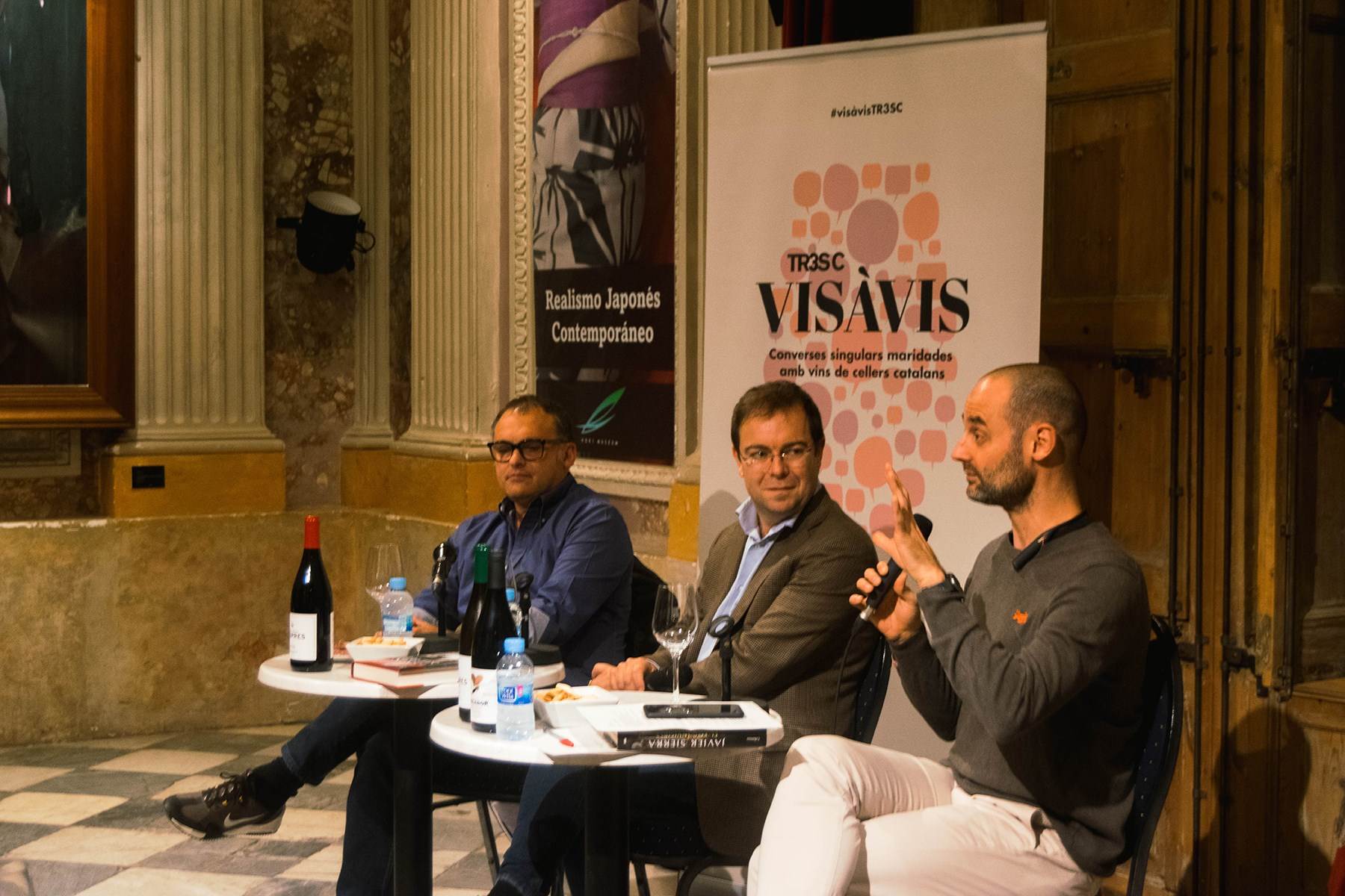    #VisàVisTR3SC amb Javier Sierra i Josep Grau Viticultor