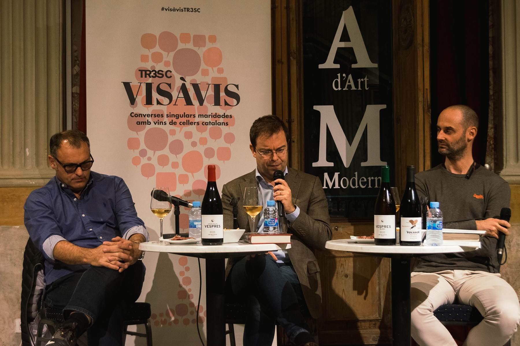 #VisàVisTR3SC amb Javier Sierra i Josep Grau Viticultor #VisàVisTR3SC amb Javier Sierra i Josep Grau Viticultor