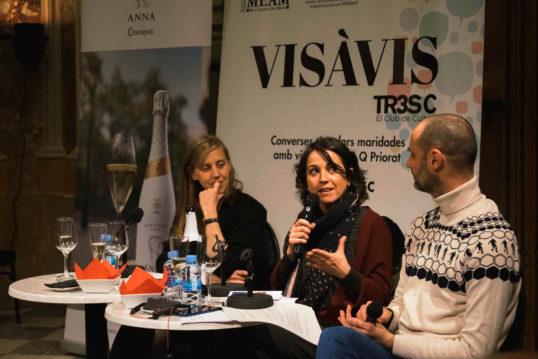  #VisàVisTR3SC amb Lídia Heredia, Codorniu i embotits de la Cooperativa Plana de Vic