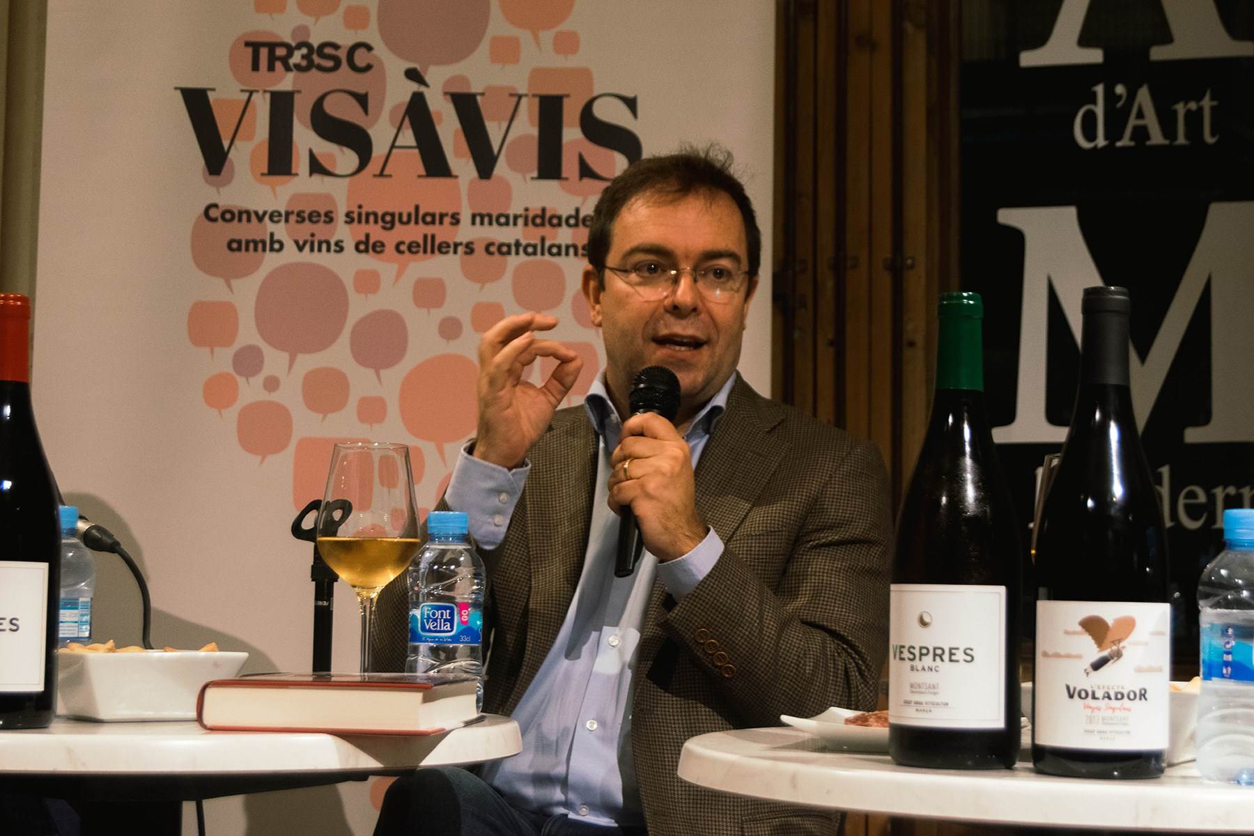 #VisàVisTR3SC amb Javier Sierra i Josep Grau Viticultor #VisàVisTR3SC amb Javier Sierra i Josep Grau Viticultor
