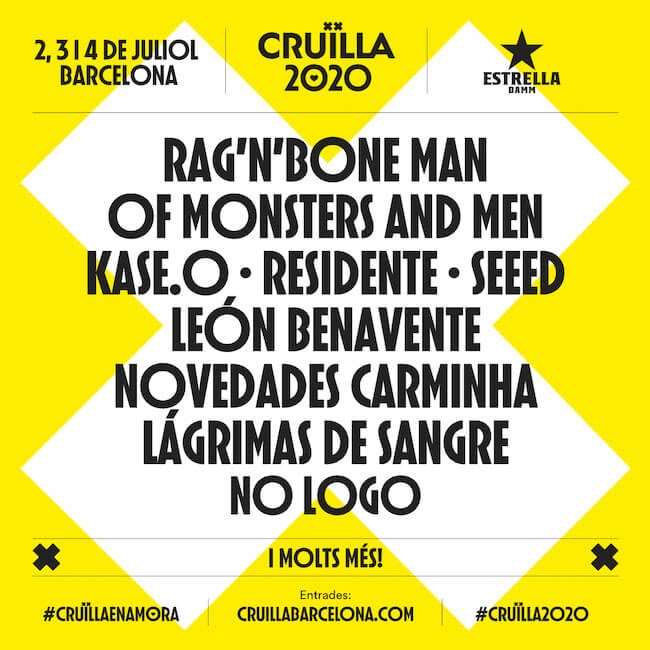 Cruilla · Del 2 al 4 de juliol