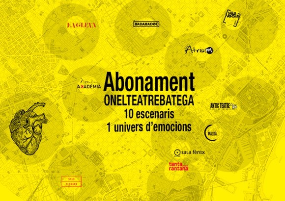 Nou abonament pels teatres de proximitat!