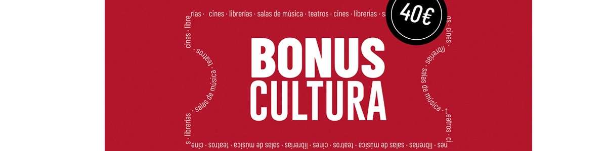 Neix el Bonus Cultura per incentivar el consum i l'activitat econòmica cultural!