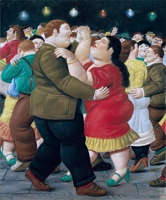  'Ballarins', de Fernando Botero