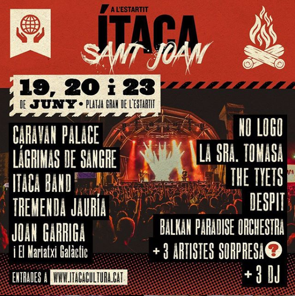 Itaca · Del 19 al 23 de juny