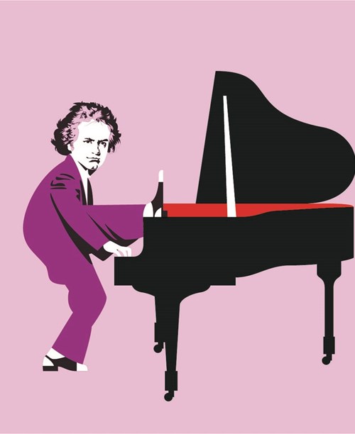 EL PI4NO DE BEETHOVEN