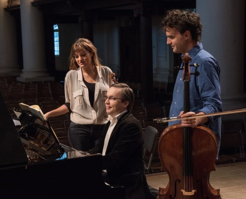 TRIO BENEDETTI ELSCHENBROICH GRYNYUK ELS PRIMERS DE SCHUMANN I BRAHMS