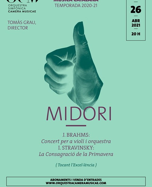 El Concert de Brahms + La Consagració de la Primavera · Midori & OCM