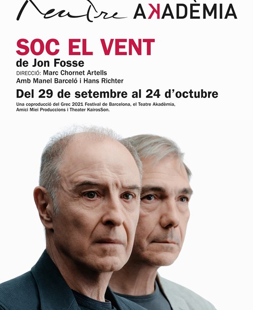 SOC EL VENT, de Jon Fosse
