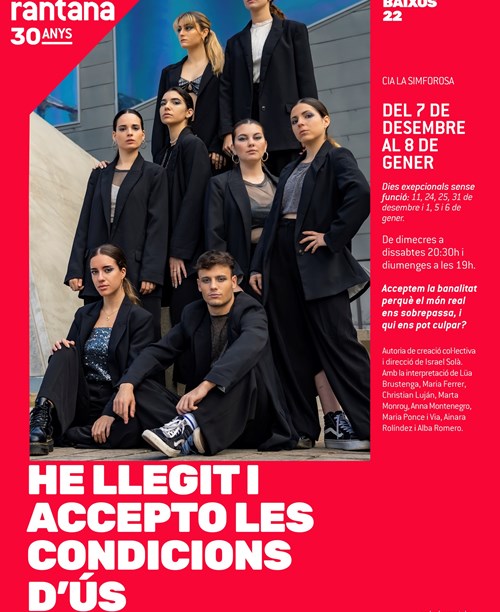 HE LLEGIT I ACCEPTO LES CONDICIONS D'ÚS
