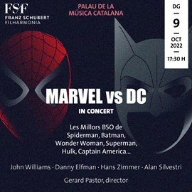 Marvel vs DC in Concert: Spiderman, Batman, Wonder Woman, Superman, Hulk, Captain America...